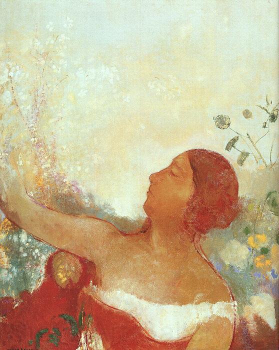 Odilon Redon The Predestined Child Spain oil painting art